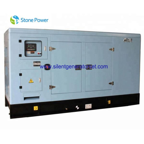 ISO Certificated Super Quiet Diesel Generators / 230kw Soundproof Diesel