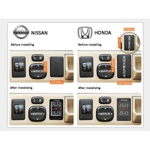 Special TPMS Vave Syste with 4 tyre sensors for Mazda cars air pressure sensor