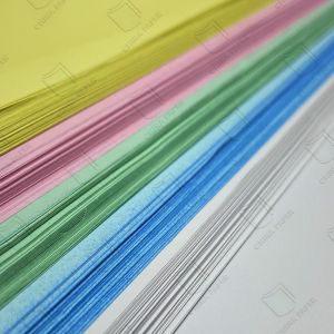 50GSM Carbonless Printing Paper Non Pollution rewritable NCR Paper