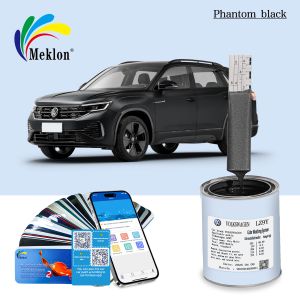 Cheap Fast Drying Black Automotive Paint Standard Depth For SAIC Volkswagen 2019 Models LZ9Y Phantom for sale