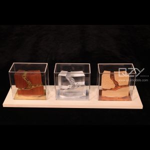 Plexiglass CNC Architecture Model Gift 1/500 MAD ODM