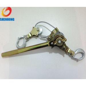 Ratchet Cable Pulling Tools Wire Rope Tightener capacity 1000 kg in Line