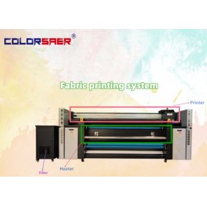 SAER digital textile printing equipment fabric plotter with heater and filter