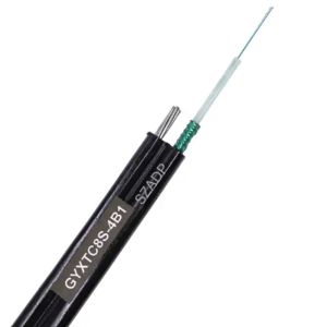 Gytc8s Self Supporting Fiber Optic Cable With Messenger Aerial 12 Core