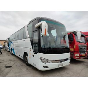 China 2018 Year 54 Seats Used Yutong Bus LHD Steering ZK6122HQ Used Coach Bus With Air Conditioner on sale