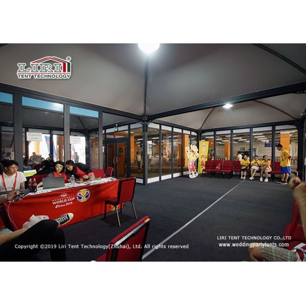 Quality Hot Sale Movable Modular Commercial Dome Party Shop Tent from Liri Tent wholesale