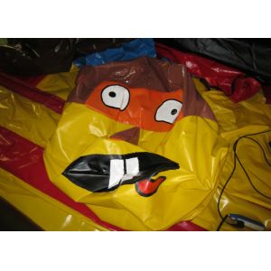 Inflatable monkey themed jumping house Yellow monkey inflatable bouncer jumping