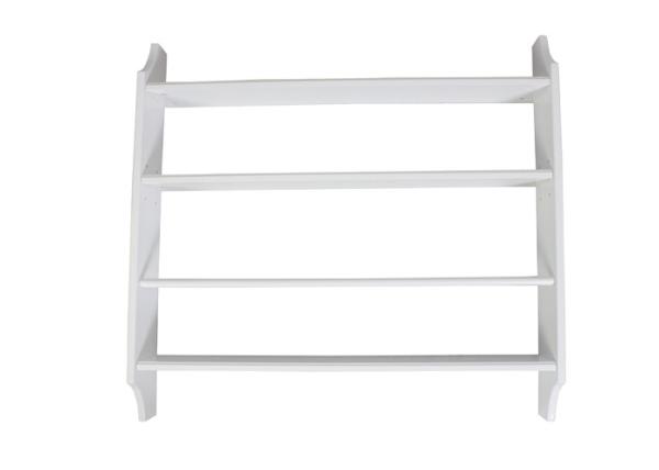 Quality 15KG Space Saving 80cm Width MDF White Multi Tier Shelf wholesale
