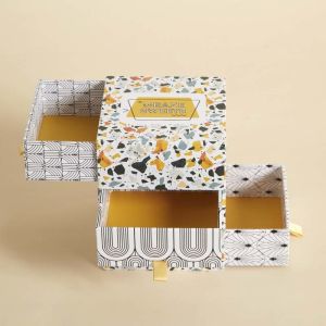 Custom Luxury Drawer Box Rigid Cardboard Gift Boxes Packaging Sweet Candy Box
