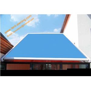 Customized Motorized Sunshade Roof Retractable Conservatory Awning