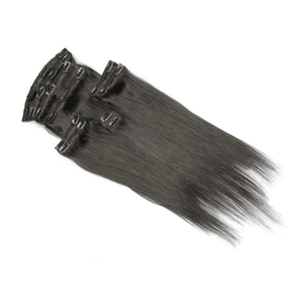 Quality Unprocessed Virgin Human Hair Clip In Extensions Natural Looking No Shedding wholesale