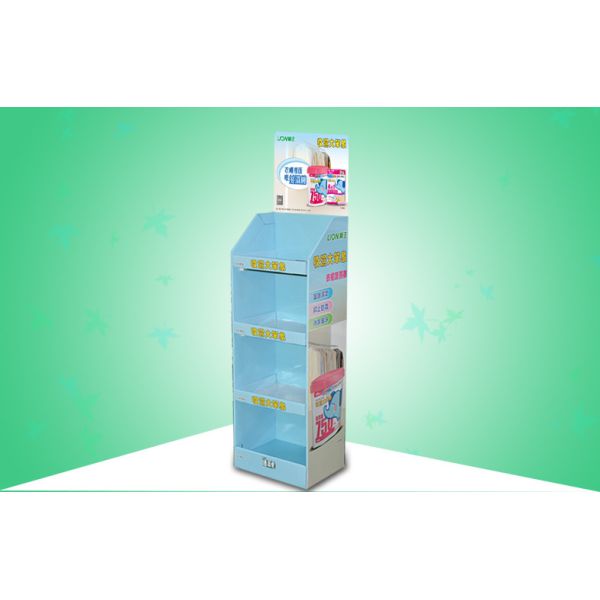 100% Eco Friendly Corrugate Cardboard Display Stands Promoting Insect Resistant