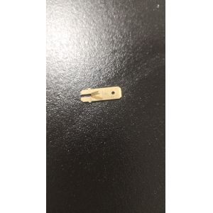 China Micro Brass Spring Contact Terminal – Precision-Stamped Contact Clip for Switches, PCBs & Battery Modules on sale