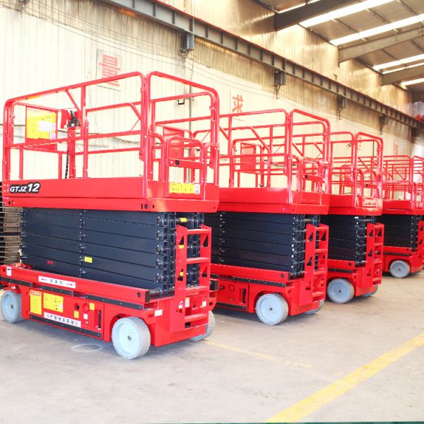 High Quality Work Platforms Scissor Lift Platform Cargo Electric Lifting