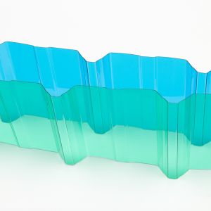 Skylight Corrugated Polycarbonate Sheet Clear Polycarbonate Roofing Sheets