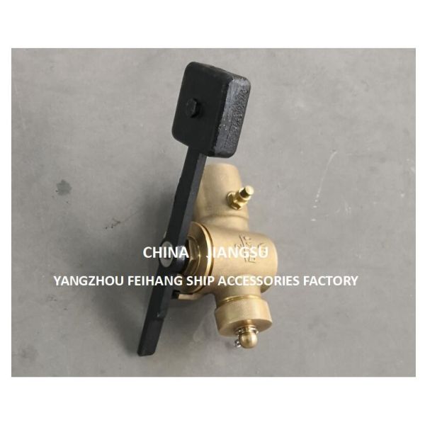 Quality FH-40A CB/T3778-1999 Marine sounding self-closing valve for anchor chain cabin  With Counterweight wholesale