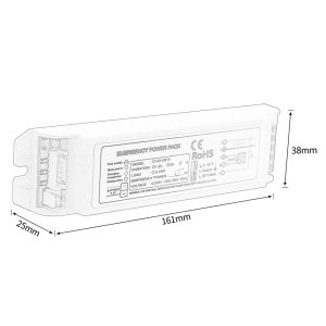 300V Emergency Lighting Kit Full Power GS-Q815 Convertor 10W Emergency Invertor
