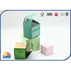 Cosmetics Matt Lamination 4C Printed Folding Carton Box Recycle Small Size