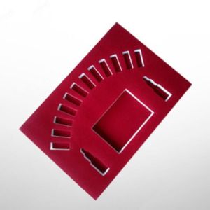 anti Collision Gift Packing Materials EVA Suede Custom Shape For Inner Packaging