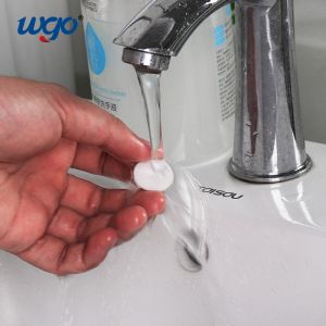 Removed Reusable repositionable adhesive dots From Wall To Wall Without Residue