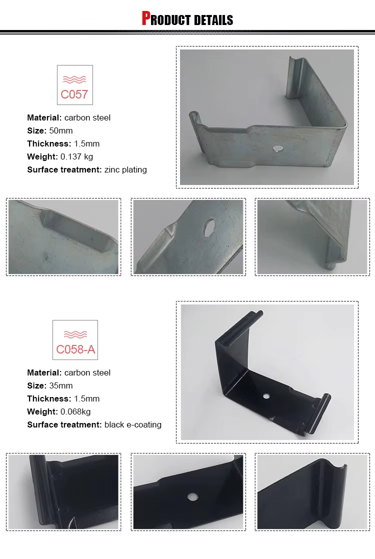 Spring Steel Reusable Shipping Crate Clip V Shape Clip for Wooden Box