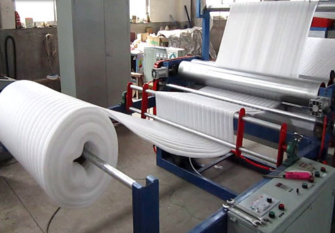 Electrical Energy Saving Epe Foam Sheet Production Line Thickening Machine Air