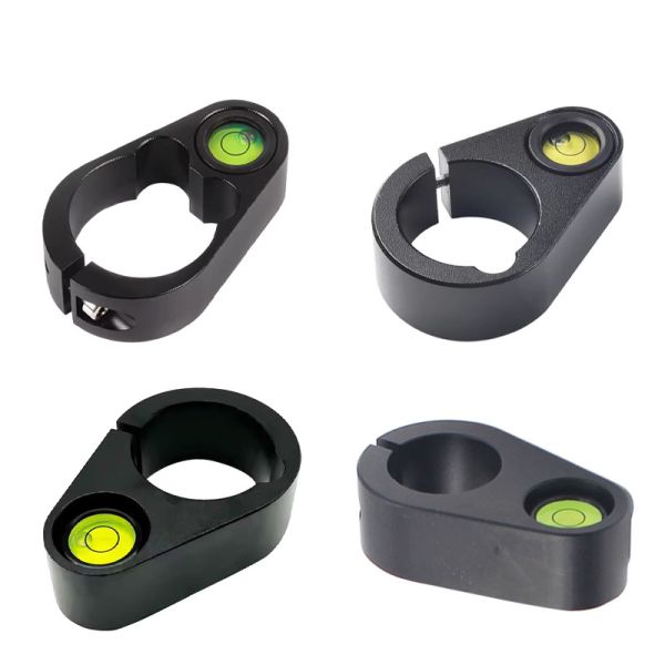 Pole Bubble Vial Holder 5 PCS Set for Diameter Pole Compatible with Total
