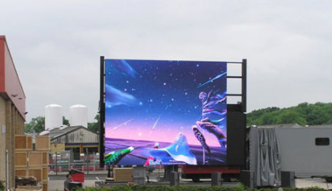 Quality SMD Led Wall Screen Display Outdoor , Advertising Led Video Display P6 P8 P10 1R1G1B wholesale