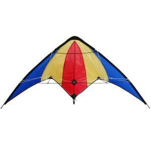 Cheap Hilly Pattern Sport Stunt Kite , 100% Nylon Stylish Kite Dual Line Type for sale