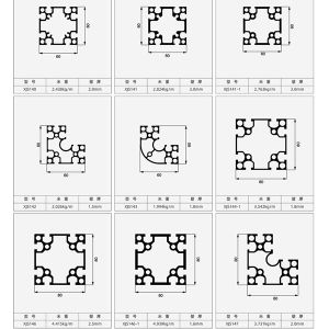 ISO9001 Extrusion Aluminum Profiles Anodizing Surface For Construction