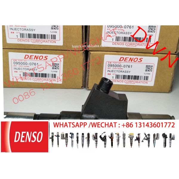 GENUINE original DENSO Fuel Injector 095000-0761 095000-0760 for ISUZU 6SD1
