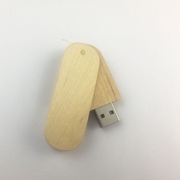 Small Wooden Promotional USB Flash Drive Cheap Disk Logo customized