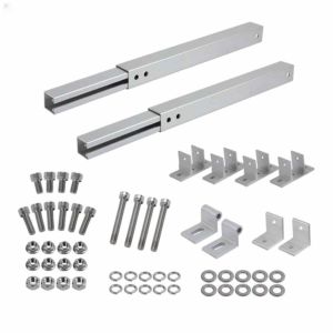 Solar Panel Aluminum Alloy Bracket 15-30° Adjustable Front And Rear Foot Bracket