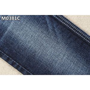 11 Ounce Cross Hatch Cotton Polyester Denim Fabric Slight Elastic For Mens Jeans