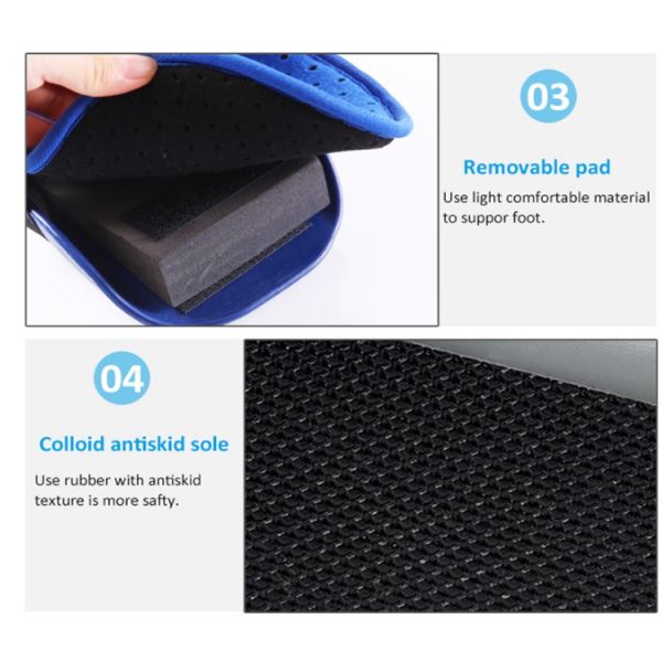 Orthopedic Metal Ankle Supporter Ankle Immobilizer Plantar Fasciitis Night Splint