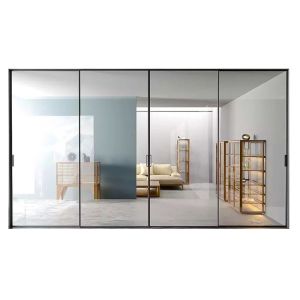 Customizable Narrow Frame Aluminium Sliding Doors For Window Solution 'S High