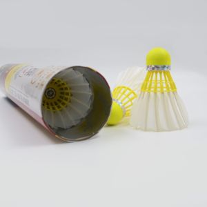 Goose Feather Badminton Shuttlecocks with High Stability and Durability