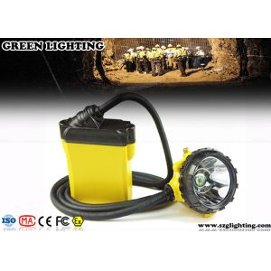 10.4AH Waterproof Miners Light , 25000 Lux Strong Brightness Miners Lamp 
