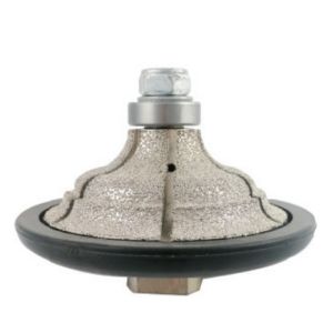 High Grinding Efficiency Vacuum Brazed Diamond Router Bit For Granite