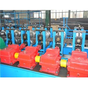 Two Waves Or Three Waves Guardrail Roll Forming Machine With PLC Control For