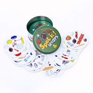 Children's Memory Education Cards Paper Flash Cards With Color Box