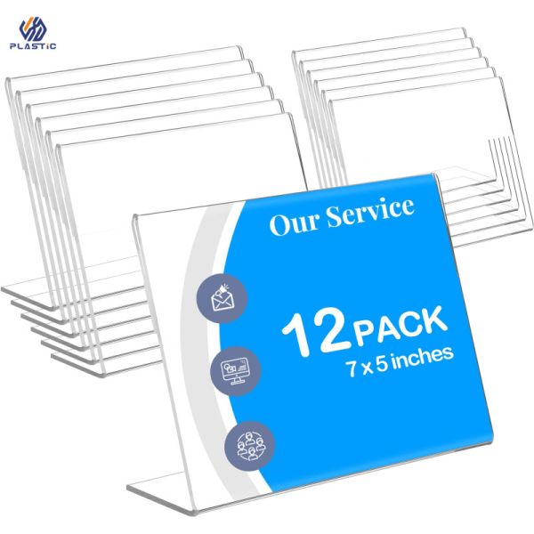 Quality Customized Your A4 Acrylic Sign Holder in Clear for Customized Business wholesale