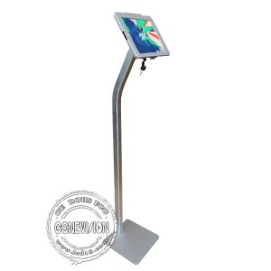 Anti Theft Lock Advertising Digital Signage Rotatable Aluminum Alloy Floor Stand