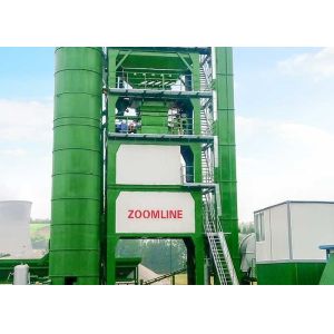 Stationary Asphalt Plant Equipment With Low Emission High Performance