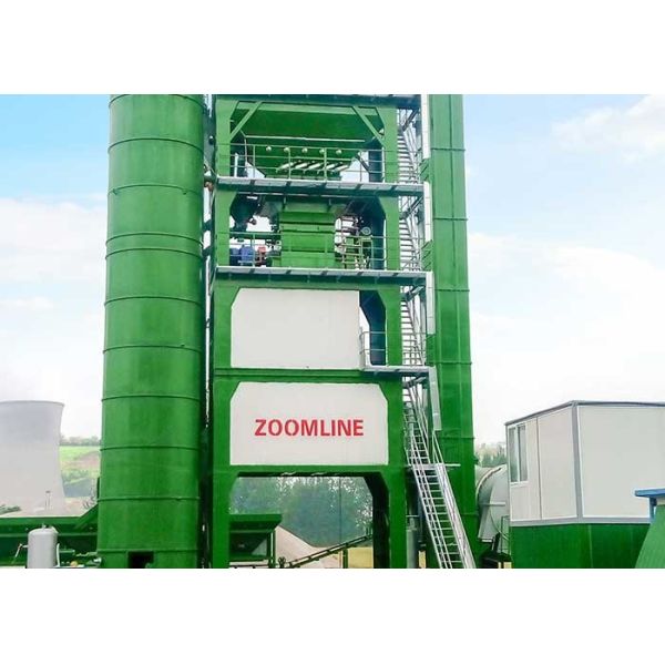 Quality Stationary Asphalt Plant Equipment With Low Emission High Performance wholesale