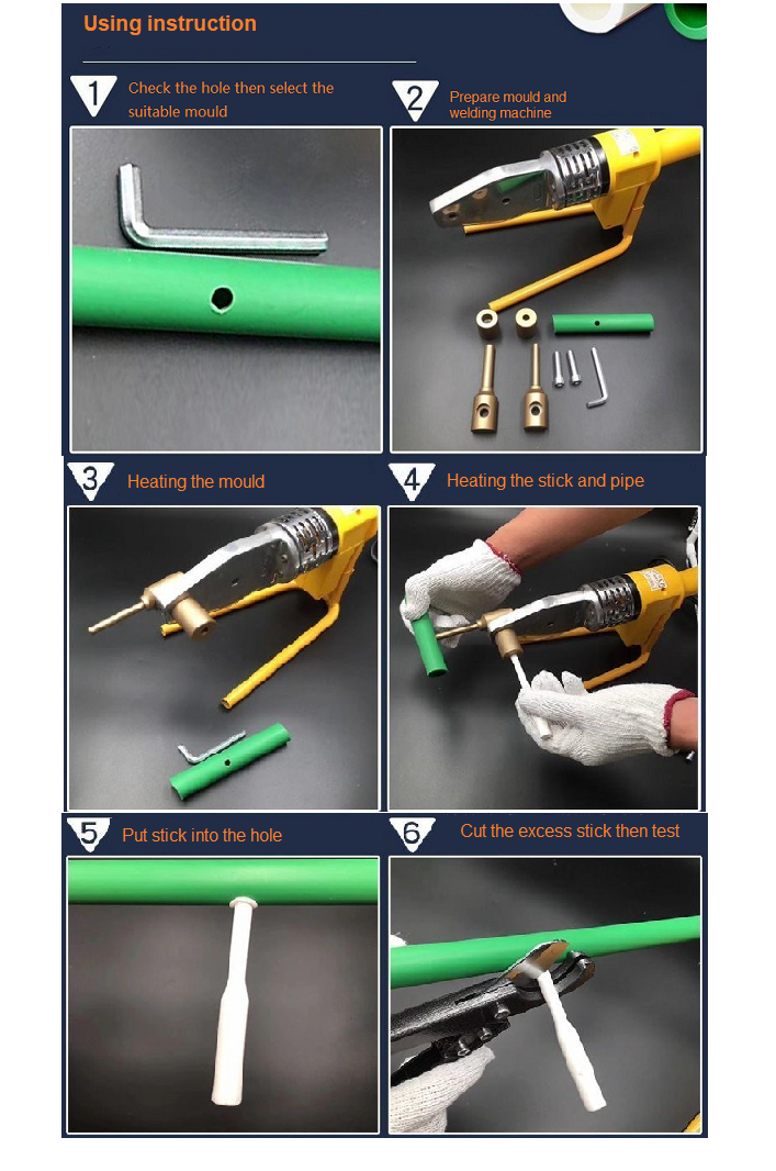 11mm PPR Plastic Welding Kit For Plastic Pipe Welding Machine ISO9001