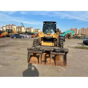 CAT 246C Original Color Used Skid Steer Loader Safety And Accuracy In Good