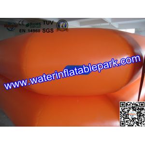 Amusement Park Inflatable Water Pool Dual Tube , Swimming Pool Toys
