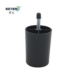 Cheap KR-S022 3&quot; Plastic Furniture Legs Replacement Strong Load Bearing Long Lifespan for sale