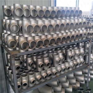 Metal Target RED Tee C71500 Copper Nickle Butt Welding Pipe Fittings